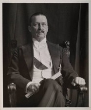 Portrait picture of Carl Gustaf Emil Mannerheim seated Historic Old Photo picture