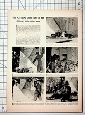 1930s China Anti-Japanese Propaganda Magazine Article WWII Era Ephemera picture