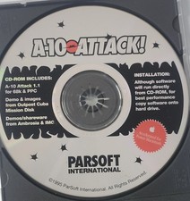 A-10 Attack 1.1 Mac CD-ROM 1995 Parsoft Flight Combat Game 68K PPC picture