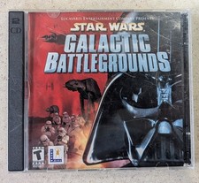 Star Wars: Galactic Battlegrounds (PC CD-ROM) Jewel CIB COMPLETE picture