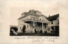Topeka KS Kansas 1415 Clay Street Architecture RPPC Photo Postcard COPY picture