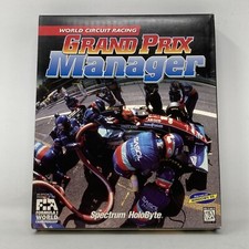 World Circuit Racing Grand Prix Manager PC Big Box Complete in Box CIB (H14) picture