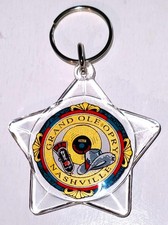 VTG Collectable Grand Old Opry Nashville Star Acrylic 1980s Keychain picture