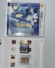 Pokemon Alpha Sapphire Nintendo 3DS CIB + Lego & Angry Birds Star Wars Games picture