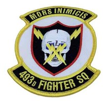 493d Fighter Squadron Patch – Plastic Backing picture