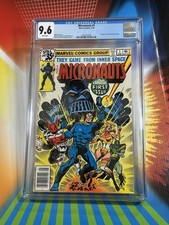 MICRONAUTS #1 CGC 9.6 NM+ 1979 MARVEL COMICS 1ST APPEARANCE OF BARON KARZA picture