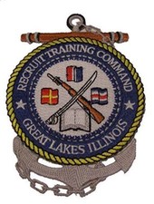 USN NAVY RECRUIT TRAINING COMMAND GREAT LAKES ILLINOIS PATCH picture