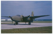 Douglas A-20 G Havoc Bomber Air Plane Postcard Air Force Museum Ohio picture