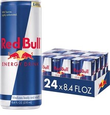 Red Bull Energy Drink 8.4 Fl Oz, 6 Packs of 4 Cans (Pack of 24) picture