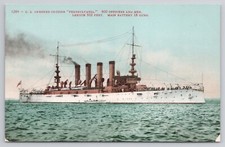 USS Pennsylvania Armored Cruiser ACR4 New Steel Navy Postcard V* picture