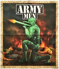 1998 Army Men 3DO PC Game Boy Video Game Original Promo Poster Art 16