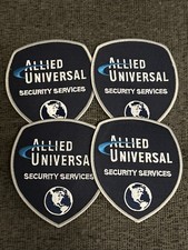 Allied Universal Security Shoulder Patches Lot of 4 picture