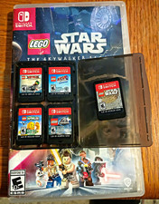 Nintendo Switch 5-Game Cartridge Lot - LEGO Star Wars, LEGO Marvel, Jurassic picture