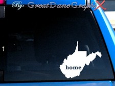West Virginia Home, Heart, Native, Roots, Proud, State - Vinyl Decal Sticker picture
