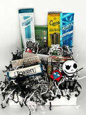 NIGHTMARE BEFORE CHRISTMAS JACK SKELLINGTON SILICONE PIPE 13 PC SMOKING GIFT SET picture