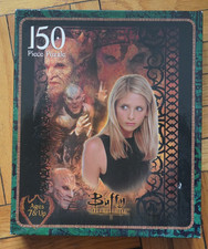 VINTAGE BUFFY THE VAMPIRE SLAYER 150 PIECE PUZZLE THE MASTER HASBRO MB 90'S 00'S picture