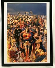 Heroes in Crisis Superman by Clay Mann FRAMED 12x16 Art Print Poster DC Comics picture