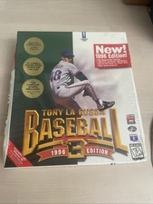 Tony La Russa Baseball 3 Big Box  PC CD-ROM 1996 Factory Sealed Rare picture