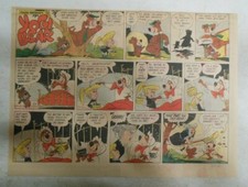 Yogi Bear Sunday Page by Hanna-Barbera from 5/2/1961 Size: 11 x 15 inches picture