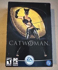 New Catwoman PC CD-ROM Computer Game, 2005, Sealed, Vintage, Halle Berry picture