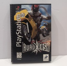 Road Rash PlayStation 1 PS1 Long Box CIB w/ Manual + Media Tested Flawless Disc picture