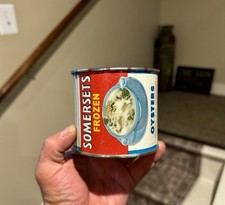 Somerset’s Frozen Oysters Deal Island Maryland MD 304 Oyster Tin Can Nice 12 Oz picture