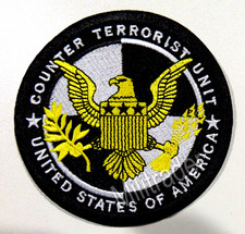 USA Counter Terrorist Unit CTU Patch (Iron-on) 100% Embroidery (See Description) picture