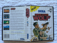 Master System Operation Wolf Game PAL REGION FREE *Works on US Consoles* picture