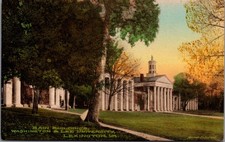 Vintage Hand-Colored Postcard Washington & Lee University Main Buildings picture