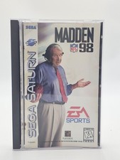 Sega Saturn Madden NFL 98 CIB Cleaned & Tested picture