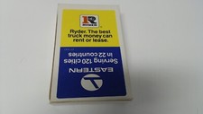 1983 EASTERN AIRLINES - RYDER Promotional Playing Cards BRAND NEW SEALED picture