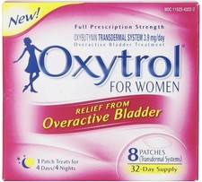 Oxytrol for Women Overactive Bladder Transdermal Patch, 8 Count 32day Supply picture