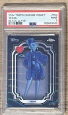 2024 Topps Chrome Disney Yesss #150 Black Wave /10 PSA 9 Ralph Breaks Internet picture