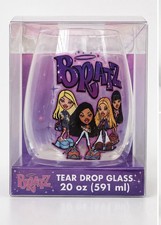 Bratz 20oz Tear Drop Glass Cup Y2K Aesthetic New In Box MGA picture