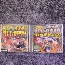 Activision Cabela's 4x4 Off-Road Adventure 1 & 2 PC Racing Multiplayer Manual picture