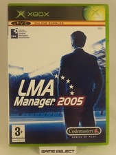 LMA Manager 2005 Football Microsoft Xbox Classic PAL EU Original Complete picture