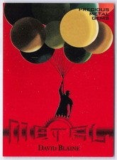 2026 Metal Universe SE David Blaine 089/100 Retro PMG Precious Metal Gems Red picture