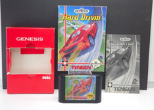Hard Drivin' Sega Genesis 1991 CIB Cardboard Tested Cleaned picture