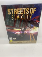 Streets of Sim City Big Box PC CD-ROM New Sealed Maxxis picture