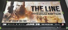Spec Ops: THE LINE —Promo Vinyl Banner LARGE 3’x6’ 🔥 Store Display w/ Grommets picture