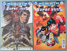 SUPER SONS #1-8 (2017) DC REBIRTH BONUS SET OF 13 ISSUES DAMIAN ROBIN SUPERBOY picture