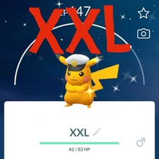 Shiny XXL Captain Pikachu - Registered Trade picture