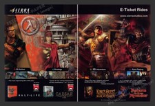 Sierra Studios Games 1990s Video Game Print Advertisement (2 pgs) 1999 picture