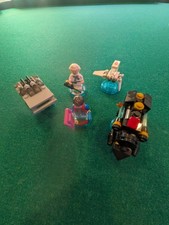 LEGO Dimensions Back To The Future Lot Marty Doc Brown Skateboard Train Delorian picture