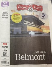 Belmont Park Racetrack Daily Racing Form DRF October 9th, 2026 New NYRA Edition picture
