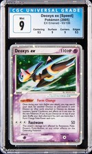 2005 POKEMON EX EMERALD #93 DEOXYS EX CGC 9 picture