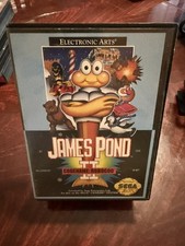 JAMES POND II 2 Codename Robocod Sega Genesis CASE & ARTWORK ONLY picture