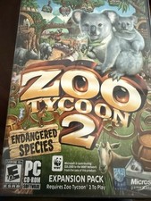 Microsoft Zoo Tycoon 2 Endangered Species Expansion Pack PC NTSC-U/C 2005 picture
