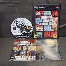 Grand Theft Auto III 3 Playstation 2 PS2 Game CIB Map picture