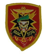 MAC-V SOG MILITARY ASSISTANCE COMMAND VIETNAM STUDIES AND OBSERVATIONS PATCH VET picture